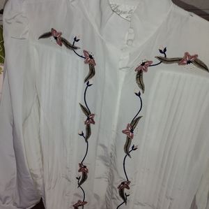 Off white blouse
